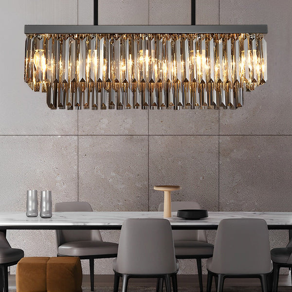 Rectangular Modern Chandelier Ha085002