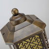 Antique Die Cast Aluminum Waterproof Glass Shade Retro Fence Post Lights