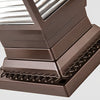 Retro Modern Solar Fence Post Light Ha092357
