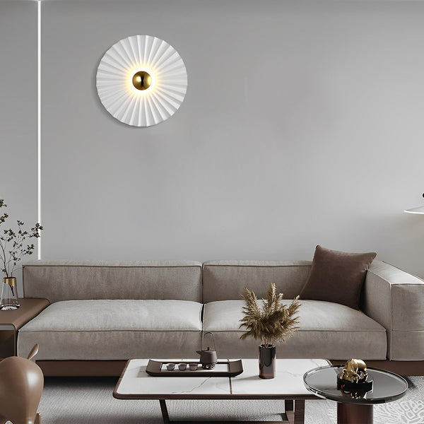 Lotus Leaf Wall Lights Fixture Ha098865