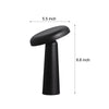 Tiltable Mushroom Touch Dimmable Usb Rechargeable Table Lamp
