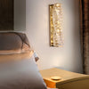 Creative Crystal Three Color Light Led Modern Wall Sconce Lighting Wall Lamp