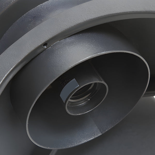 Raindrops Glass 6W Led Edison Lightbulb Black Outdoor Wall Lights