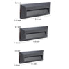 Outdoor Modern Aluminum Downward Led Wall Mounted Step Lights For Concrete
