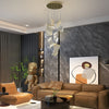 Irregular Curl Led Nordic Chandelier Ha084765