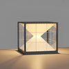 Square Solar Fence Post Lights Ha079341