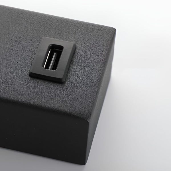 Rectangular Wall Lamp With Switch Usb Charging Port Li002008