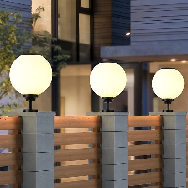 Ball Waterproof Led Solar Post Lights Li001995