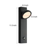 Rotatable Head Modern Spotlight Wall Lamp Touch Control