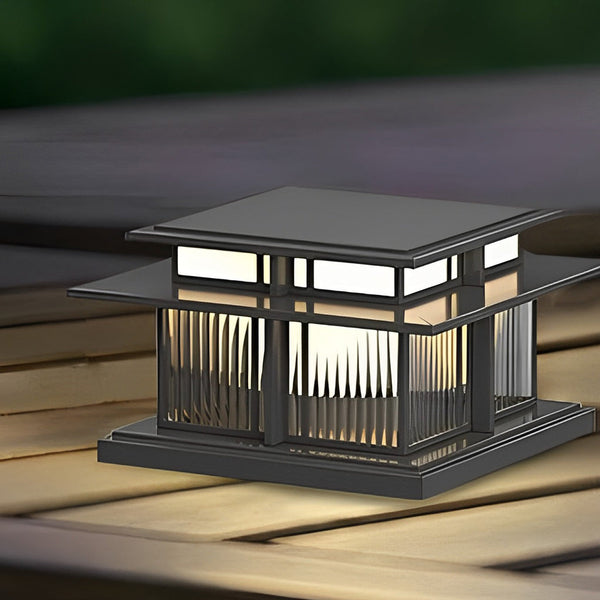 Ip65 Solar Post Caps Lights Ha076039