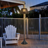 1 Light Mesh Outdoor Floor Lamp