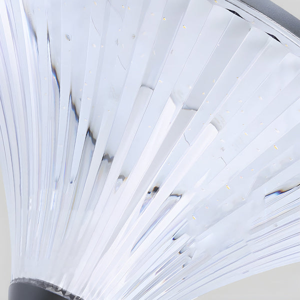 1 Light Black Outdoor Led Solar Lamp Post And Pole Street Light