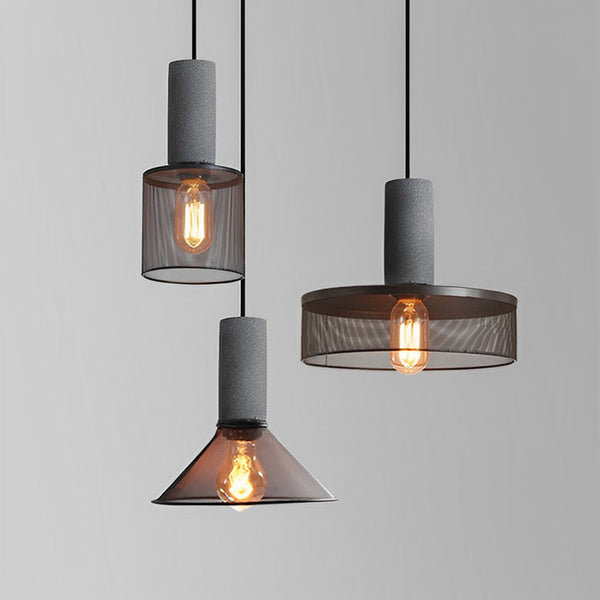 Metal Meshed Black Pendant Lights Li002288