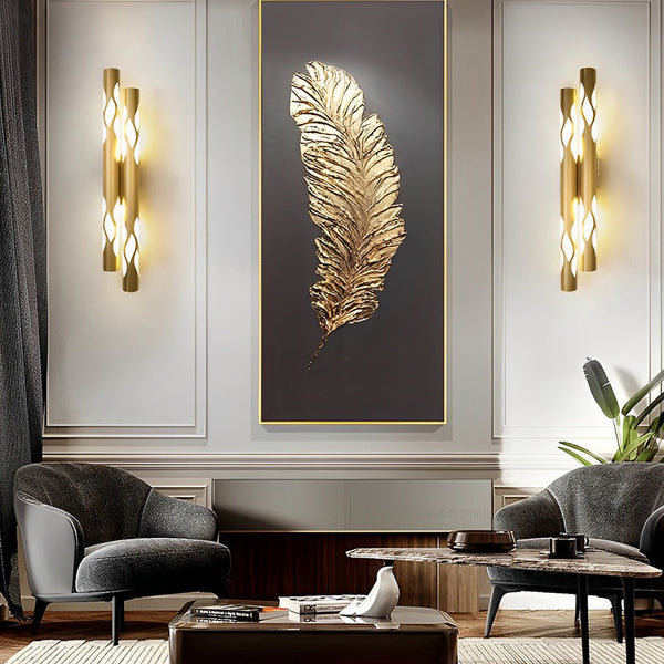 Flames Hollow Wall Sconce Ha084458
