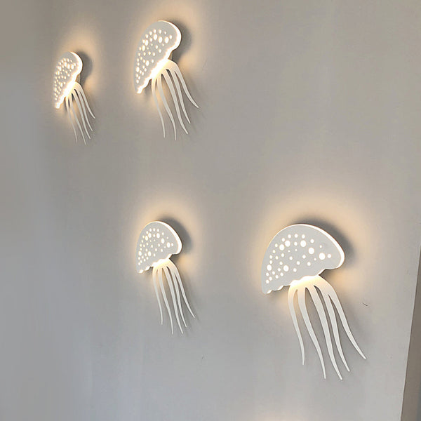 Cartoon Jellyfish Wall Sconce Lighting Ha078256