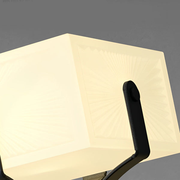 Square Ip65 Waterproof Solar Fence Lights Ha091118