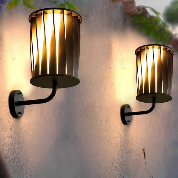 Twisted Outdoor Wall Lamp Li002305