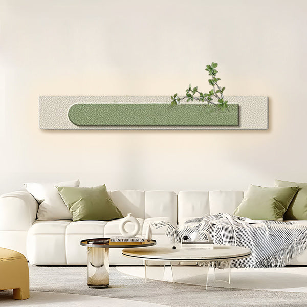 Rectangular Three Dimensional Sandstone Usb Remote Led Wall Lamp Painting