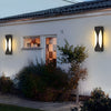 Rectangular Waterproof Led Black Outdoor Wall Sconce