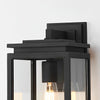 Rectangular Black Outdoor Wall Lamp Li002101