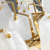 Glass Feathers Dining Room Light Ha098702