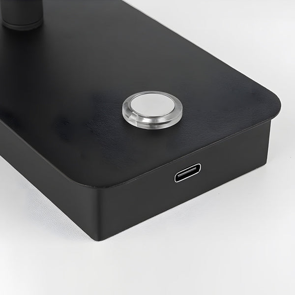 Usb Rotatable Magnetic Wall Light Bedside Spotlight