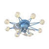 Stars Creative Balls 3 Step Dimming Modern Ceiling Fans