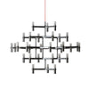 Creative Metal Special Shaped Geometric Led Designer Nordic Chandelier