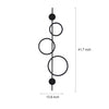 Circles Decorative Wall Sconces Ha092048