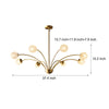 Millender Chandelier With 8 Heads Crystal Ball