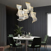 Irregular Curl Led Nordic Chandelier Ha084765