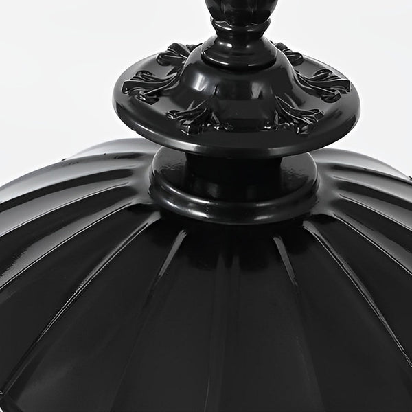 Flower Ball Outdoor Pillar Lamp Ha083712
