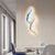 Feathers Creative Luxury Decorative Painting Usb Remote Led Wall Lights