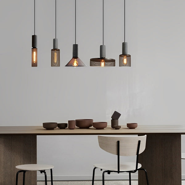 Metal Meshed Black Pendant Lights Li002288