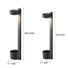 1 Light Solar Wall Mounted Plant Stand Outdoor Wall Light With Planter