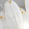 Glass Feathers Dining Room Light Ha098702