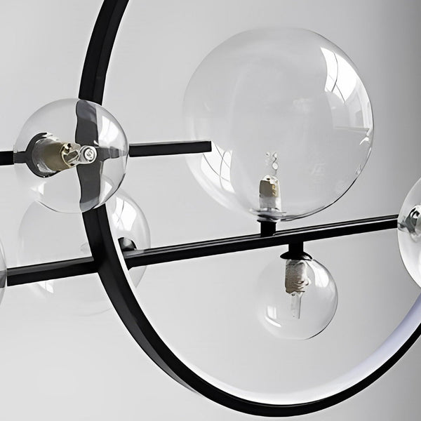 Bubbles Black Dining Room Chandeliers Ha084736