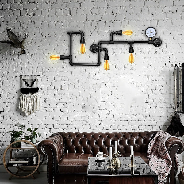 Vintage Industrial Style Wall Light Ha097936