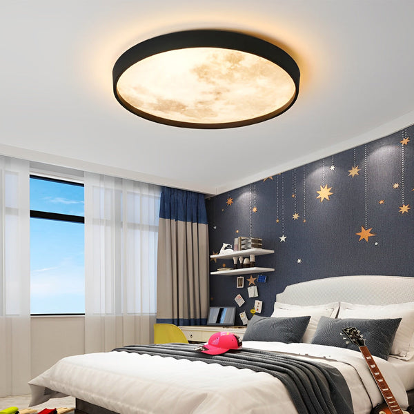 Creative Moon Modern Flush Mount Lighting Li002176