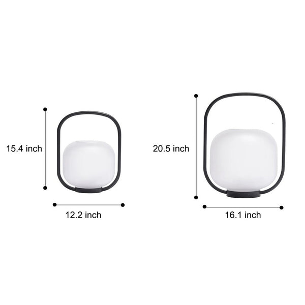 Portable Solar Powered Outdoor Floor Lamp Ha092517