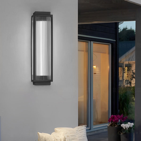 Rectangular Led Modern Outdoor Wall Light Ha084818