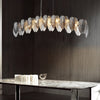 Feathers Glass Modern Chandelier Li002508