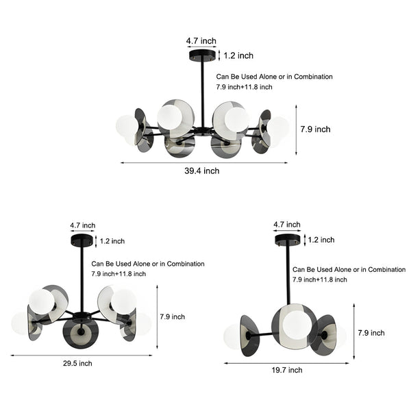 Round Modern Chandeliers Ha097802