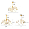 Flowers Shades Minimalist Chandeliers Ha091571