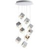 Pyrite chandelier