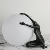 Abstract Character Round Table Lamp