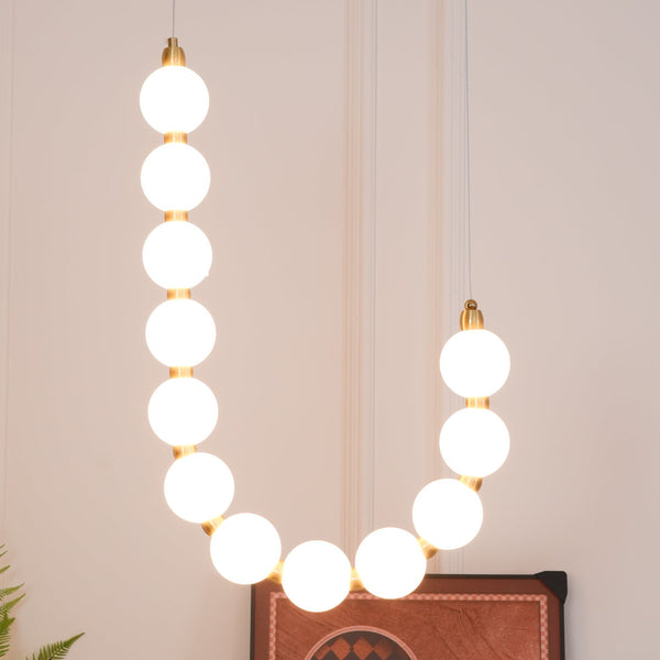 Pearl Necklace Chandelier