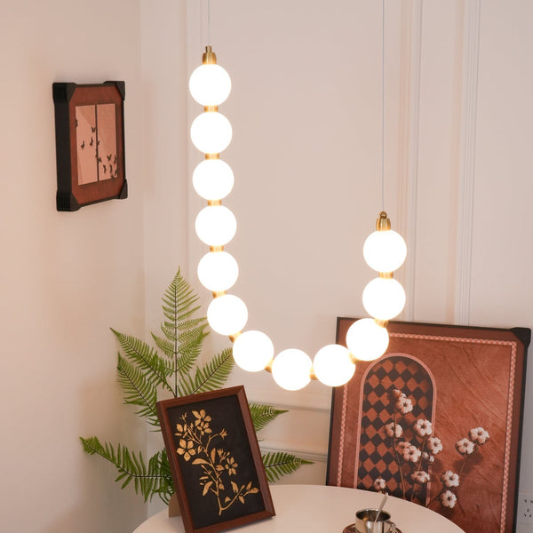 Pearl Necklace Chandelier
