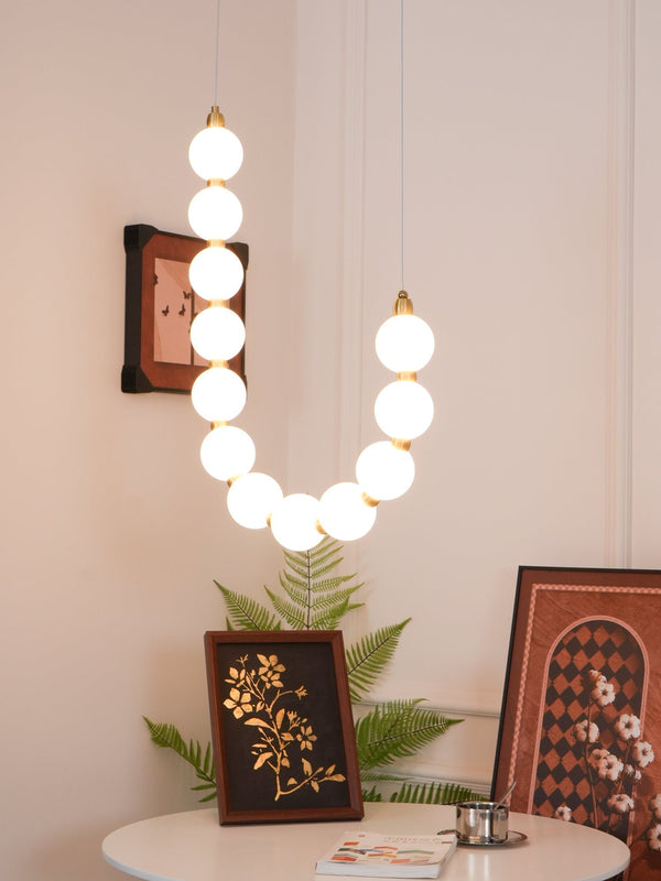 Pearl Necklace Chandelier