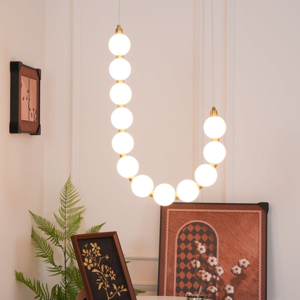 Pearl Necklace Chandelier